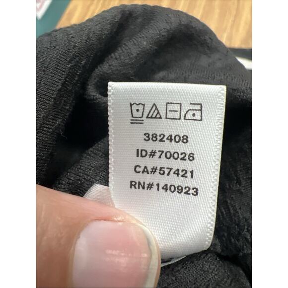 Ann Taylor Loft Women’s Textured Black Short Sleeve Casual Shirt Size Medium - Picture 7 of 8